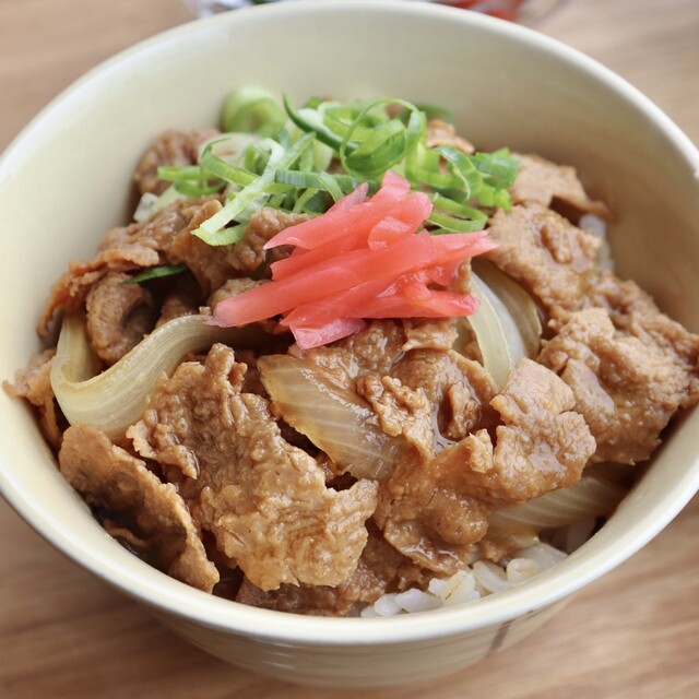 ベジ牛丼