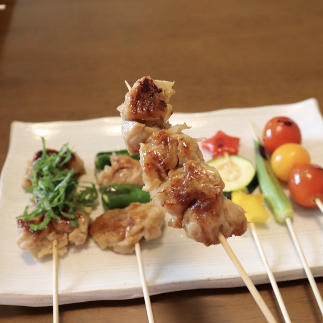 大豆まるごとミートの焼き鳥風