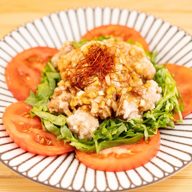 ソイミートの油淋鶏