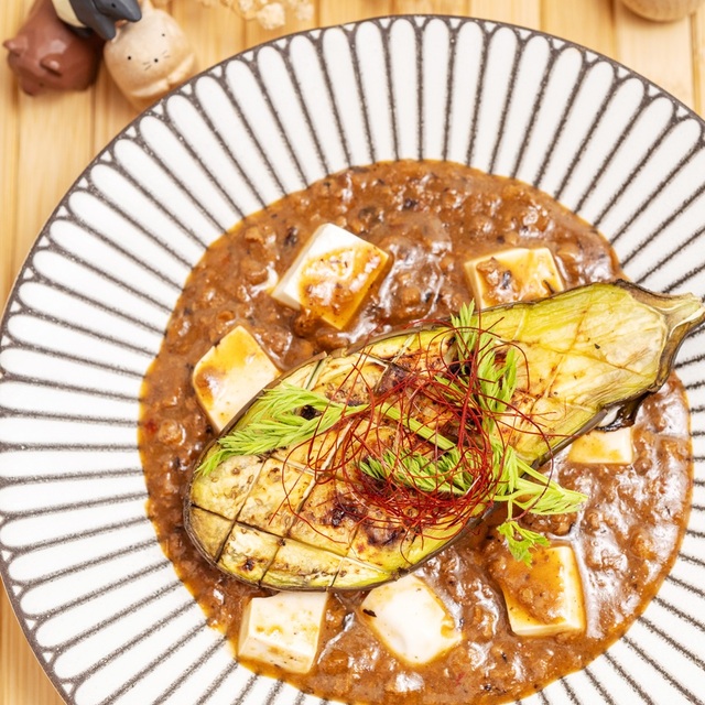 ベジ麻婆豆腐&茄子のコンビプレート