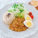 夏野菜のソイキーマカレーレシピ